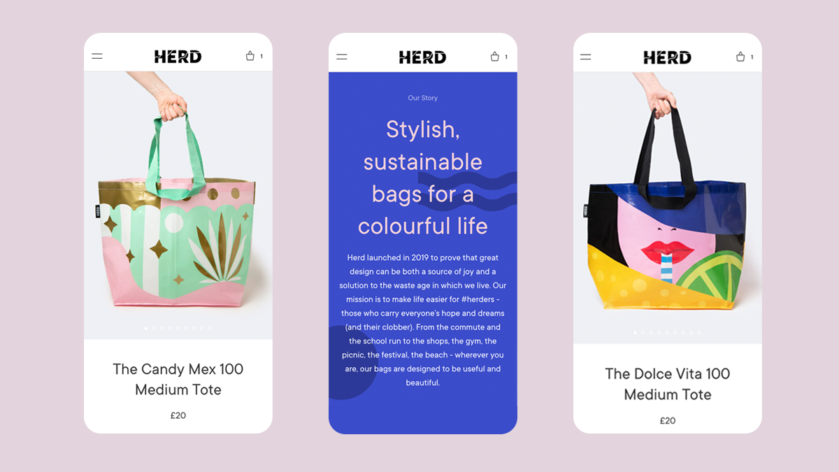 Shopify website design